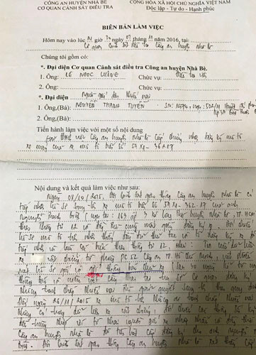 Công an huyện Nhà Bè khẳng định việc làm thủ tục cấp GCNĐK xe cho Nguyễn Thanh Bình là đúng với thông tư 15/2014/TT-BCA