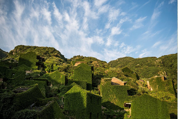 Sự nổi tiếng của làng Houtouwan đã thúc đẩy ngành du lịch của đảo Shengshan.