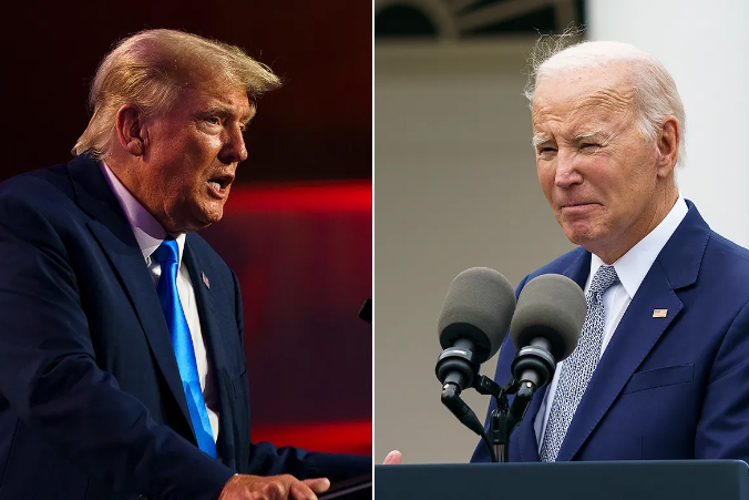 Ông Trump muốn lập tức tranh luận với Tổng thống Biden Ong Trump muon lap tuc tranh luan voi Tong thong Biden