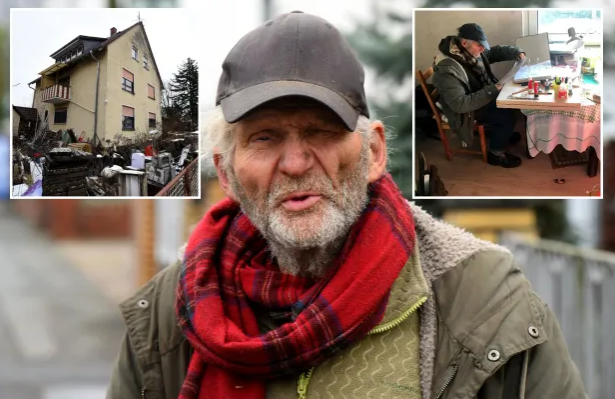 Triệu phú tiết kiệm nhất thế giới, lục thùng rác tìm đồ ăn Trieu phu tiet kiem nhat the gioi, luc thung rac tim do an