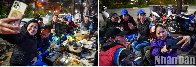 Khi được hỏi, các anh chị ước mơ gì trong năm mới, chị Quang bảo, chúng tôi chỉ cần nhận một vài lời động viên của người dân như chúc mừng năm mới, chia sẻ công việc là đã đủ vui rồi.