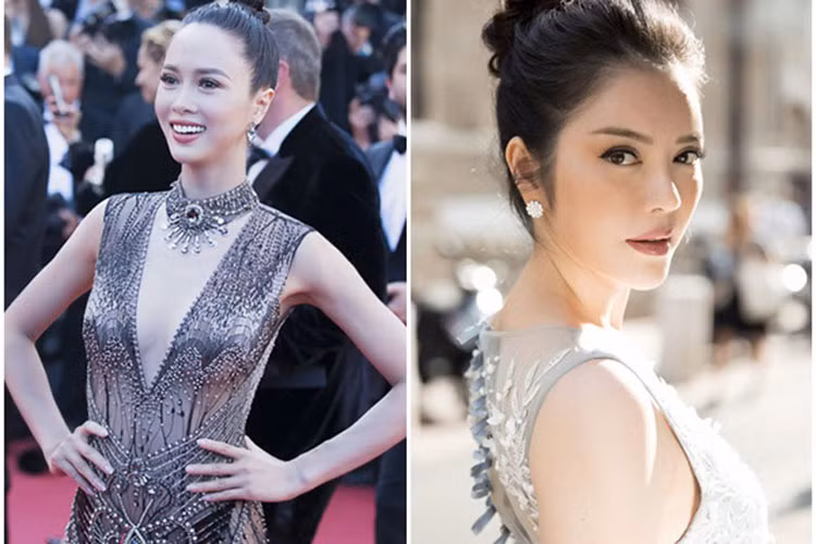 Còn tại Cannes 2017, Ngọc Anh bị nghi mạo danh Lý Nhã Kỳ. Theo lời tố của Lý Nhã Kỳ, cô bị một người châu Á nào đó mạo danh để lấy vé mời.