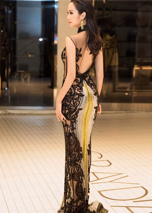 Bị tố nói dối, Ngọc Anh phân trần cô không kiểm tra lại thông tin với stylist nên đưa nhầm thông tin về chiếc váy