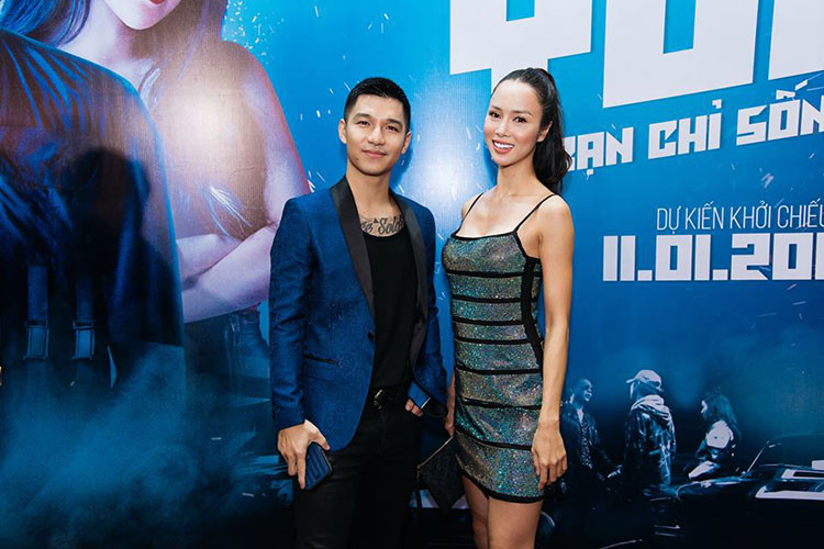 Thực tế, Vũ Ngọc Anh và Cường Seven mặc trang phục cô dâu chú rể vì hợp tác trong một dự án.