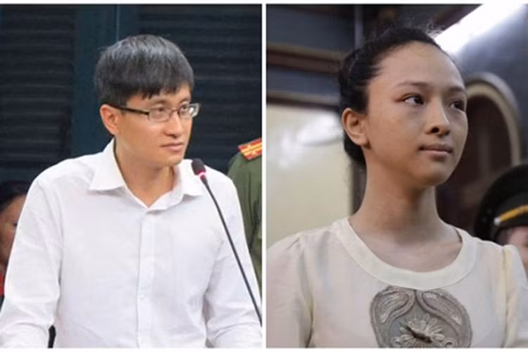 Trong phiên tòa xét xử ngày 23/6/2017, Phương Nga sử dụng quyền im lặng còn Cao Toàn Mỹ phủ nhận hoàn toàn mối quan hệ tình ái giữa ông và Phương Nga, cho rằng đó chỉ là mối quan hệ bạn bè. Ảnh: Giao thông