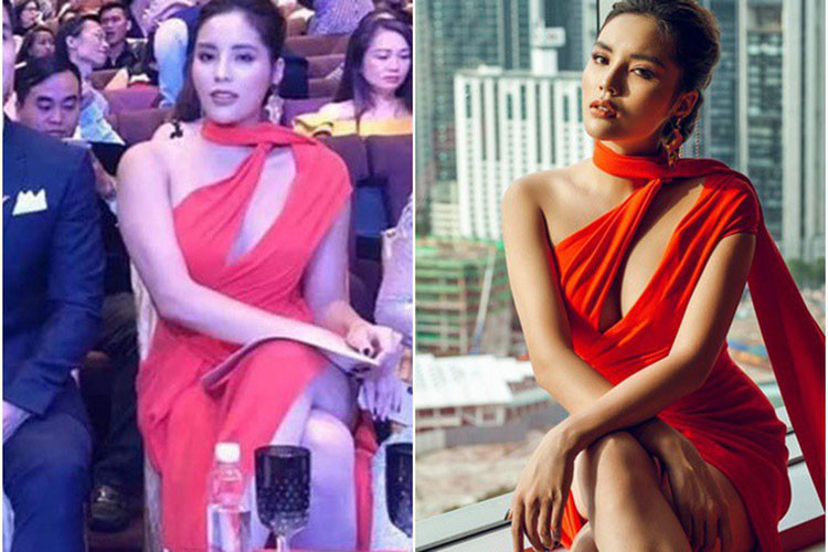 Tháng 5/2019, Kỳ Duyên được cho là tăng cân quá nhiều khi lộ ảnh tay thô, vai to. Ảnh: Vietnamnet