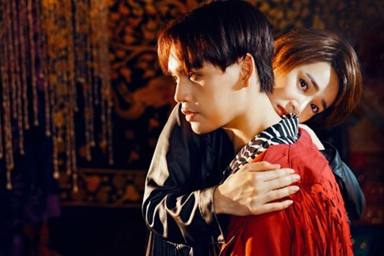 Ca sĩ Nguyễn Trần Trung cũng lỡ miệng cho biết Nhã Phương mang bầu nên không thể đến dự ra mắt MV mới của anh. Ảnh: Lao động