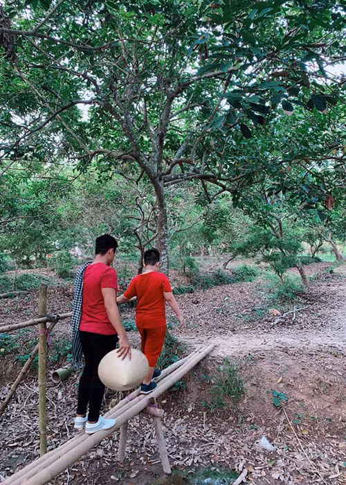 Thiện Nhân có vóc dáng khá mũm mĩm.