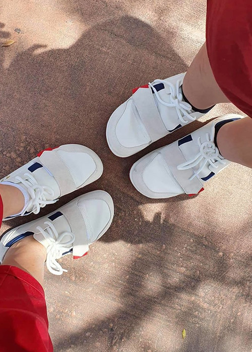 Việt Trinh và con trai có sở thích diện đồ đôi.