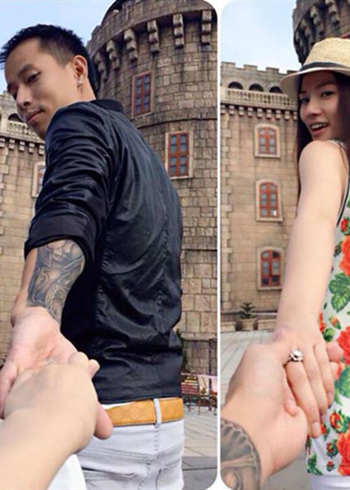 Thu Thủy thường xuyên được bạn trai hộ tống tham gia các sự kiện của showbiz và ủng hộ hoạt động nghệ thuật. Ảnh: Khỏe và đẹp