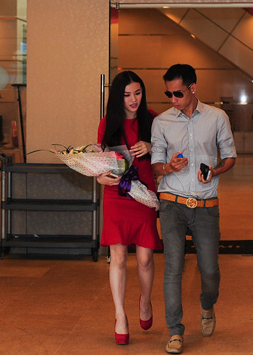 Chuyện tình đẹp như ngôn tình của Thu Thủy có cái kết hạnh phúc khi cả hai quyết định làm đám cưới vào tháng 10/2014. Ảnh: Zing