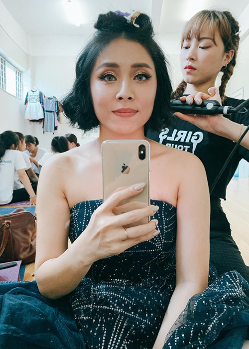 Cách đây ít lâu, Hoàng Linh tỏ ra rất bức xúc trước tin đồn lộ clip nóng.