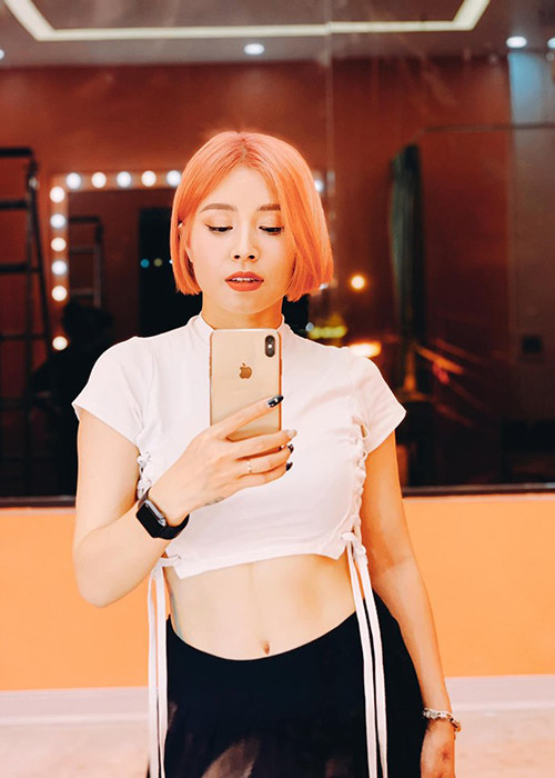 Fan khen ngợi Hoàng Linh cá tính, gợi cảm trong khi một số cư dân mạng cho rằng hình tượng mới của cô không phù hợp nếu ghi hình chương trình "Chúng tôi là chiến sĩ".