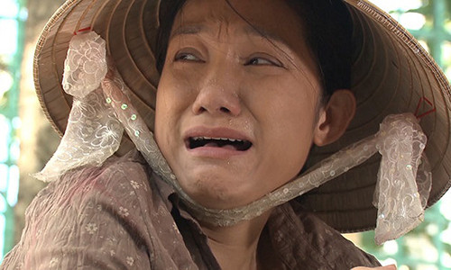 Cát Tường trong phim "Máu chảy về tim".