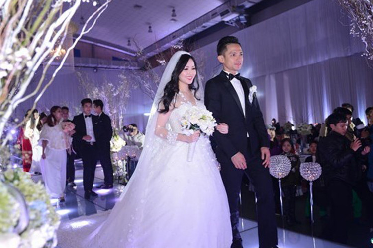 Tâm Tít sinh con trai sau khi kết hôn vào tháng 1/2015. Hiện, hot girl là bà mẹ bỉm sữa 2 con. Ảnh: Đời sống pháp luật