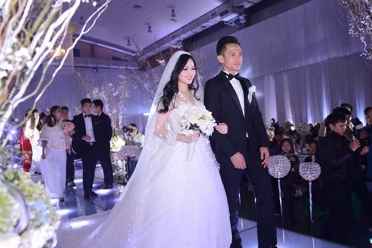 Tâm Tít sinh con trai sau khi kết hôn vào tháng 1/2015. Hiện, hot girl là bà mẹ bỉm sữa 2 con. Ảnh: Đời sống pháp luật