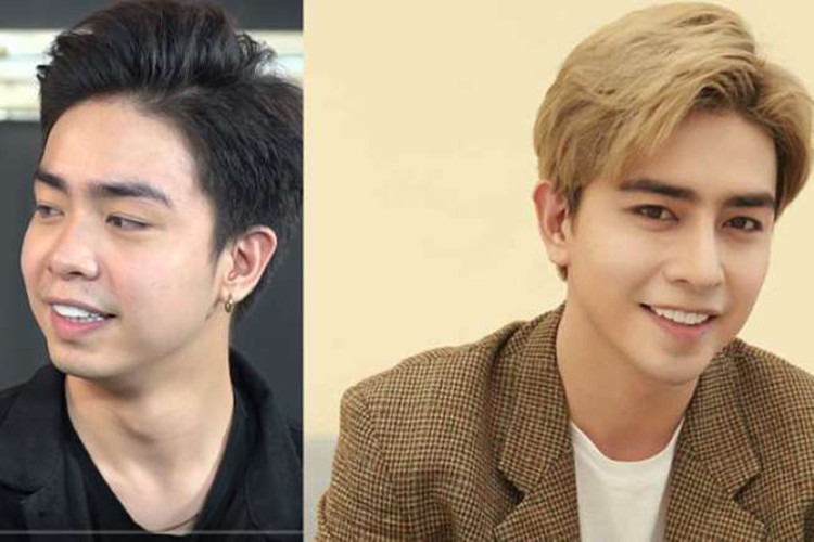 Giống Thu Thủy, Kin Nguyễn cũng dao kéo. So với thời quá khứ, anh điển trai hơn.