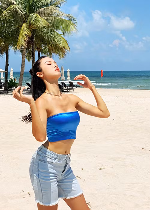 Nữ diễn viên phủ nhận chuyện bầu bí và nghi vấn lên xe hoa với bạn trai tin đồn.