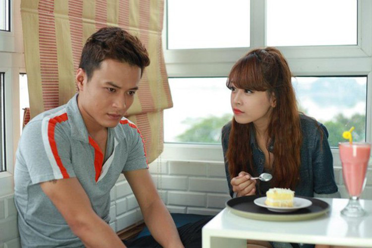 Tình cũ của Cường Seven miệt mài theo đuổi sự nghiệp diễn xuất. Ảnh: Vtv