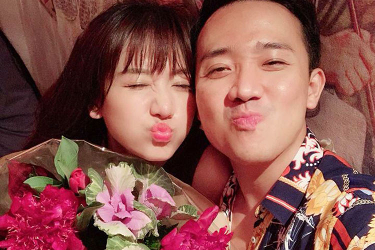 Khi Hari Won bị một cư dân mạng để lại bình luận xúc phạm bởi chưa thể mang bầu, Trấn Thành bức xúc đáp trả để bảo vệ vợ.