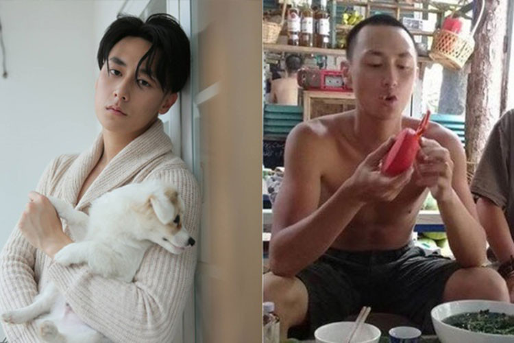 Sau khi cân bằng lại cuộc sống, Rocker Nguyễn tăng cân và lấy lại được hình ảnh lãng tử ngày nào. Ảnh: Pose