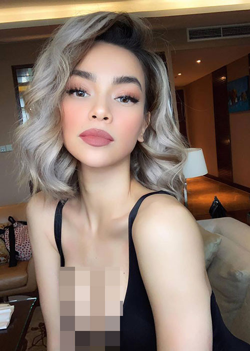 So với Lệ Quyên, Hà Hồ sở hữu vóc dáng nuột nà không kém cạnh.