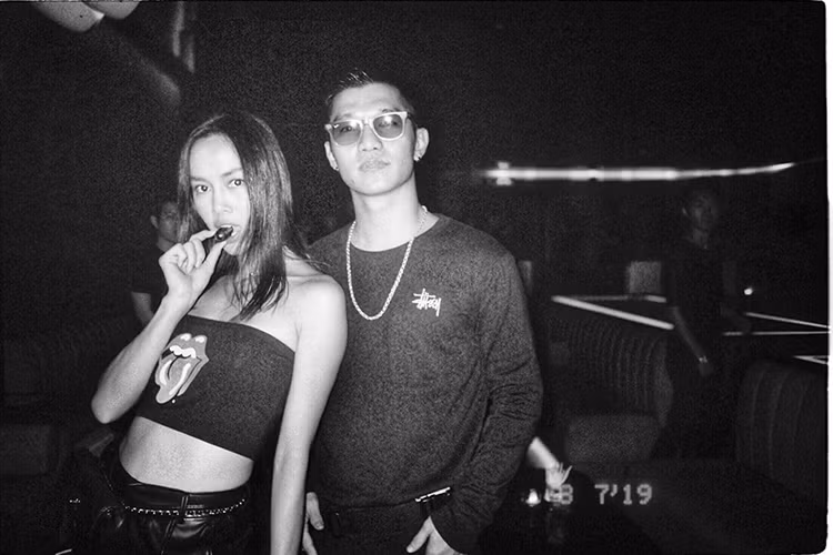 Cường Seven và Vũ Ngọc Anh được cho là nảy sinh tình cảm trong quá trình quay bộ phim “Lôi báo”.