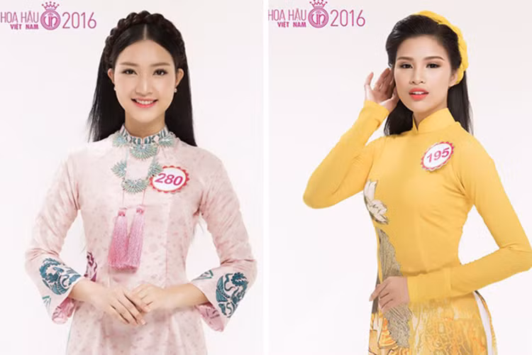 Nguyễn Thị Thành bị phát hiện làm răng sứ còn Ngọc Trân tham dự cuộc thi Hoa hậu Việt Nam Thế giới 2014 nhưng không xin phép cơ quan chức năng. Ảnh: Zing