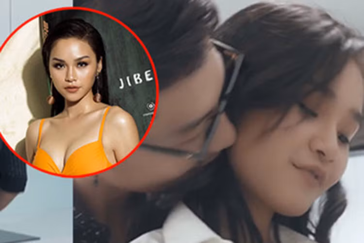 Trong clip, Thu Trang cùng Trần Trung vào vai một cặp tình nhân có những phân cảnh ân ái khá táo bạo. Ảnh: Sức khỏe đời sống