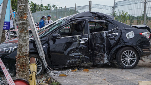 Binh Duong: Tai nan o to, Chanh thanh tra So tu vong tai cho-Hinh-2