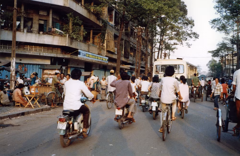 Trên đường Nguyễn Tri Phương.