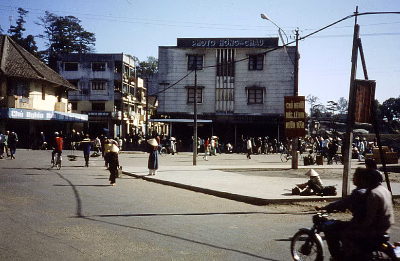 Khu Hòa Bình ở Đà Lạt năm 1986.