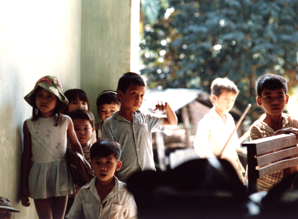 Trẻ em ở Củ Chi.