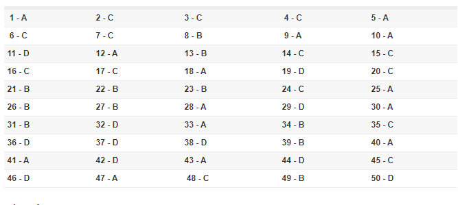  Đáp án mã đề thi 120. 