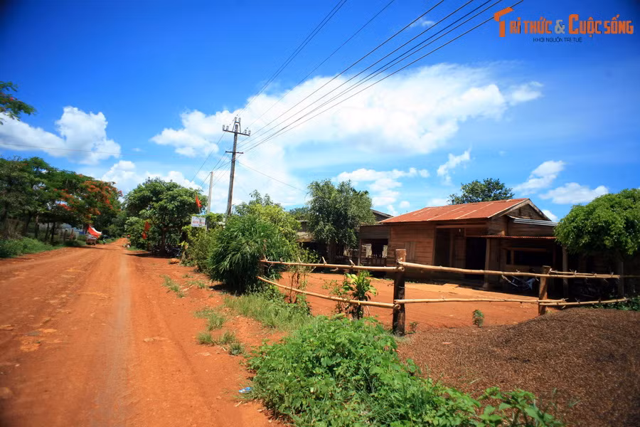 Bỗng trong vùng xuất hiện một con rồng lửa. Nó rất to, riêng chiếc đầu đã bằng cả quả núi. Chân rồng đồ sộ hơn những cây cổ thụ lâu đời nhất trong rừng nguyên sinh. Thân rồng dài đến hàng trăm dặm.