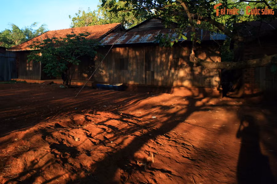 Chờ cho rồng lửa đến tầm tay, chàng liền vung gậy phang thật mạnh vào đầu rồng. Bị đánh bất ngờ, rồng lửa đau quá, quẫy mạnh rồi quay ra đánh nhau với chàng.