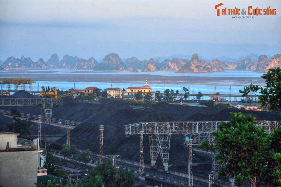 3. Quảng Ninh (250 km bờ biển). Địa phương giáp biển: Móng Cái, Hải Hà, Đầm Hà, Tiên Yên, Cô Tô, Vân Đồn, Cẩm Phả, Hạ Long, Quảng Yên. Ảnh: Cảnh biển ở thành phố Cẩm Phả.