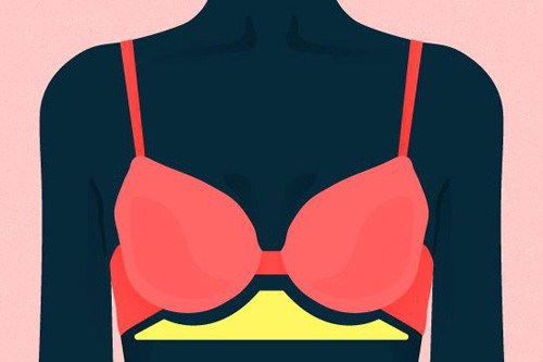 Phần dây ngang ôm sát sẽ giúp cho dáng người bạn được thẳng, còn nếu phần dây này bị lỏng, trọng lượng của ngực được chuyển sang dây đeo vai, điều này có thể kéo cơ thể về phía trước và khiến cho dáng người của bạn bị gù xuống. Phần dây vai chỉ hỗ trợ một phần nhỏ, nếu bạn lựa chọn được chiếc áo ngực phù hợp với phần dây ngang lưng chắc chắc thì việc bỏ 2 dây vai cũng không làm ảnh hưởng đến tác dụng "nâng đỡ" của chiếc áo ngực.