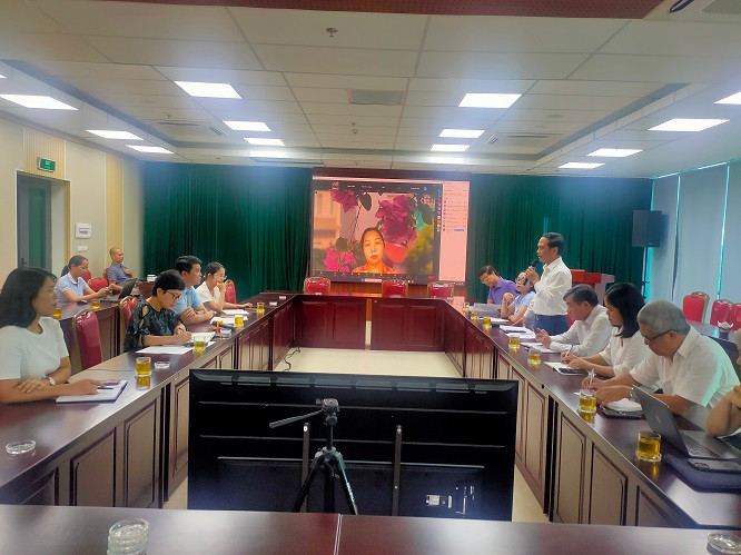 VUSTA lam viec voi Trung tam SCDI ve viec xet nghiem HIV tai Hai Phong