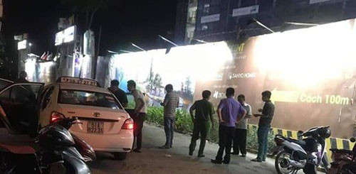 Nghi an tai xe taxi Vinasun bi cuop dung hung khi cat co