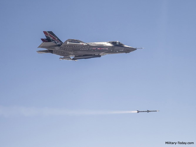 Các thông số liên tục được cập nhật mục tiêu từ máy bay mang phóng trong giai đoạn giữa và sang đến thời kỳ công kích thì nó sẽ bật đầu dò radar dẫn đường tích hợp trên quả đạn để tự xử lý nốt công việc còn lại.