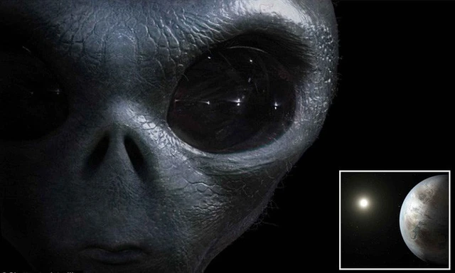 Con người có thể gặp nguy vì người ngoài hành tinh. Hawking cũng cảnh báo rằng nếu con người tìm thấy người ngoài hành tinh thì họ có thể sẽ gây hại cho chúng ta. (Ảnh: Dailymail)