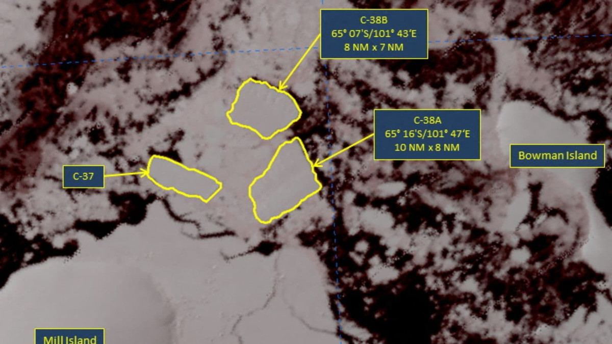 Theo hãng tin AP, thềm băng Glenzer Conger có diện tích bề mặt khoảng 1.200 km vuông, đây là vụ sụp đổ thềm băng lớn đầu tiên ở Đông Nam Cực trong lịch sử loài người.