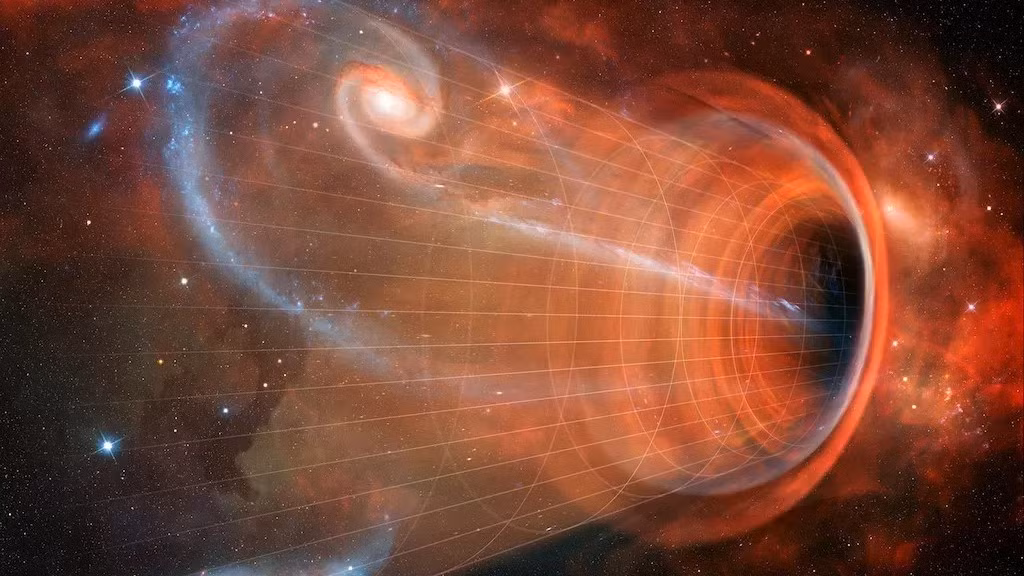 Các nhà khoa học nghi ngờ rằng, một sự kiện vũ trụ thảm khốc có thể chịu trách nhiệm cho sự ra đời của lỗ đen phàm ăn nhưng đói bất thường này.