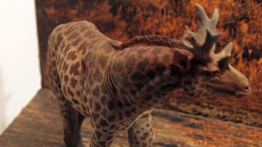 Khoảng 8.000 năm trước, có một loài tên là sivatherium di chuyển quanh lục địa Bắc Phi hoặc Châu Á. Chúng trông giống như sự pha trộn giữa một con hươu cao cổ và một con linh dương. Sivatherium rất lớn và có đôi vai thực sự mạnh mẽ để giữ cái đầu to và nặng của nó. Đó là bởi vì sivatherium không chỉ có một bộ sừng mà là hai bộ sừng - một bộ trên đỉnh đầu và một bộ ở trên mắt.