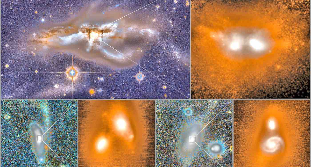 Đây là lần đầu tiên đặc điểm như vậy được phát hiện đối với các thiên hà xa xôi cách chúng ta hơn 10 tỷ năm ánh sáng.