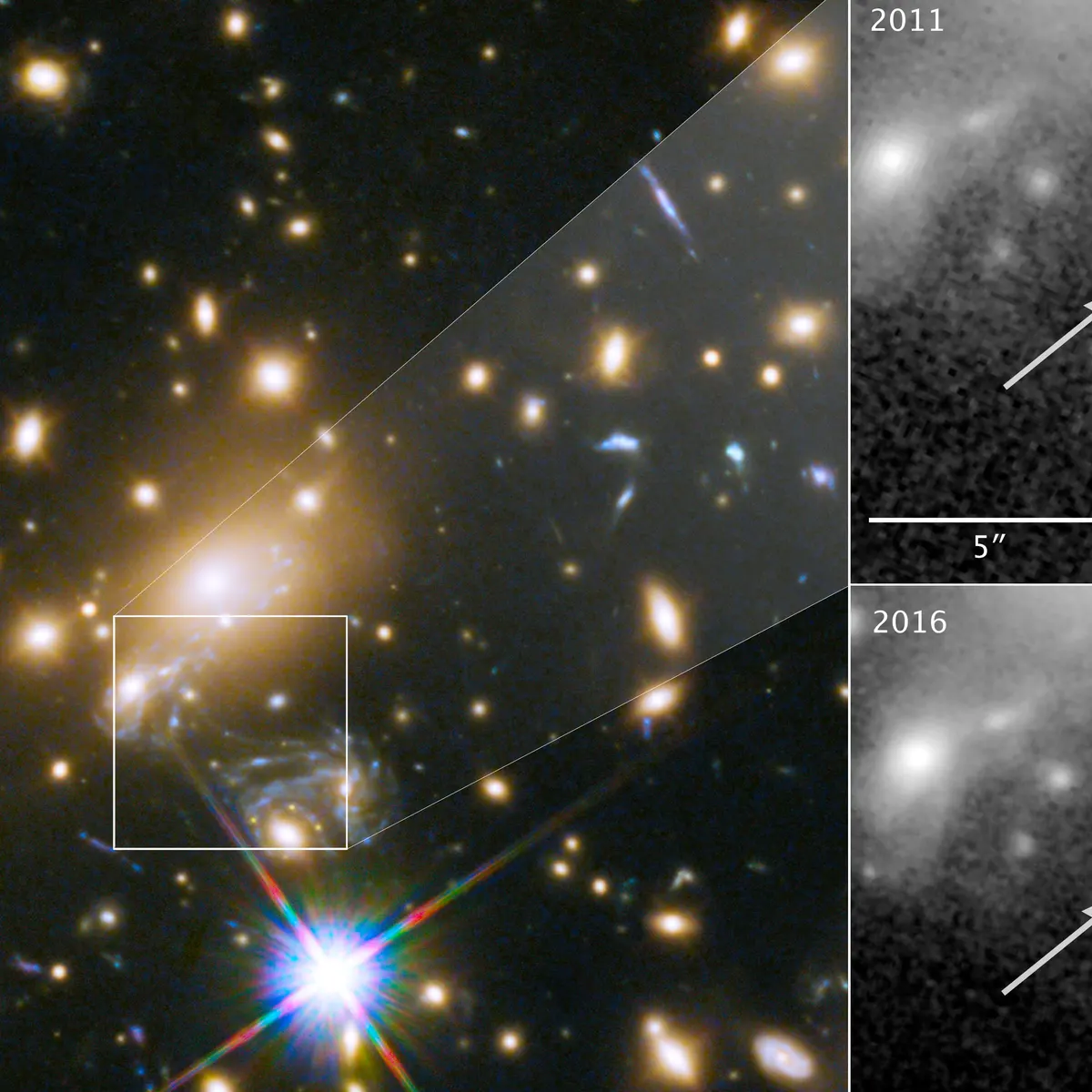Tên chính thức của ngôi sao là WHL0137-LS, nhưng các nhà nghiên cứu đã đặt biệt danh cho nó là "Earendel", từ tiếng Anh cổ có nghĩa là "sao mai" ” (ngôi sao buổi sáng sớm).