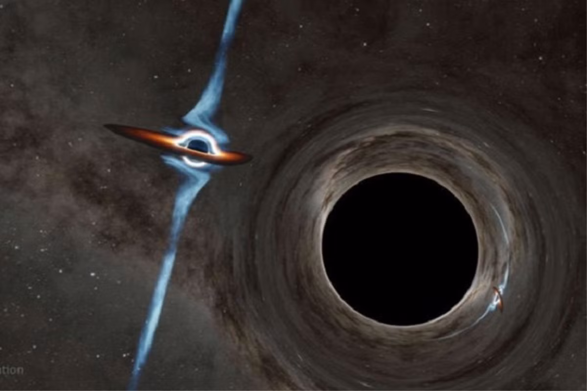 Các nhà thiên văn học đã phát hiện ra hai lỗ đen siêu lớn hứa hẹn sẽ dẫn đến một vụ va chạm dữ dội làm rung chuyển cấu trúc của không-thời gian của khu vực xung quanh nó trong tương lai.