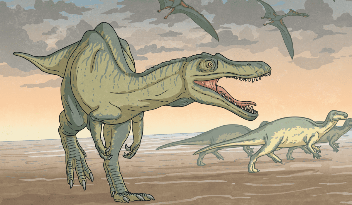 Một con khủng long lưng có gai, mặt cá sấu khổng lồ rình mò nơi ngày nay gọi là nước Anh khoảng 125 triệu năm trước, là một trong những loài động vật săn mồi lớn nhất từng rình rập khắp châu Âu.