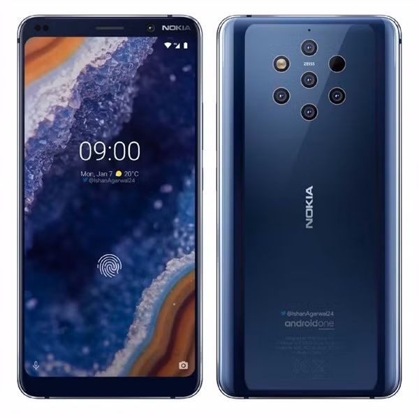 Smartphone cao cap Nokia 9 PureView lo anh thiet ke-Hinh-2